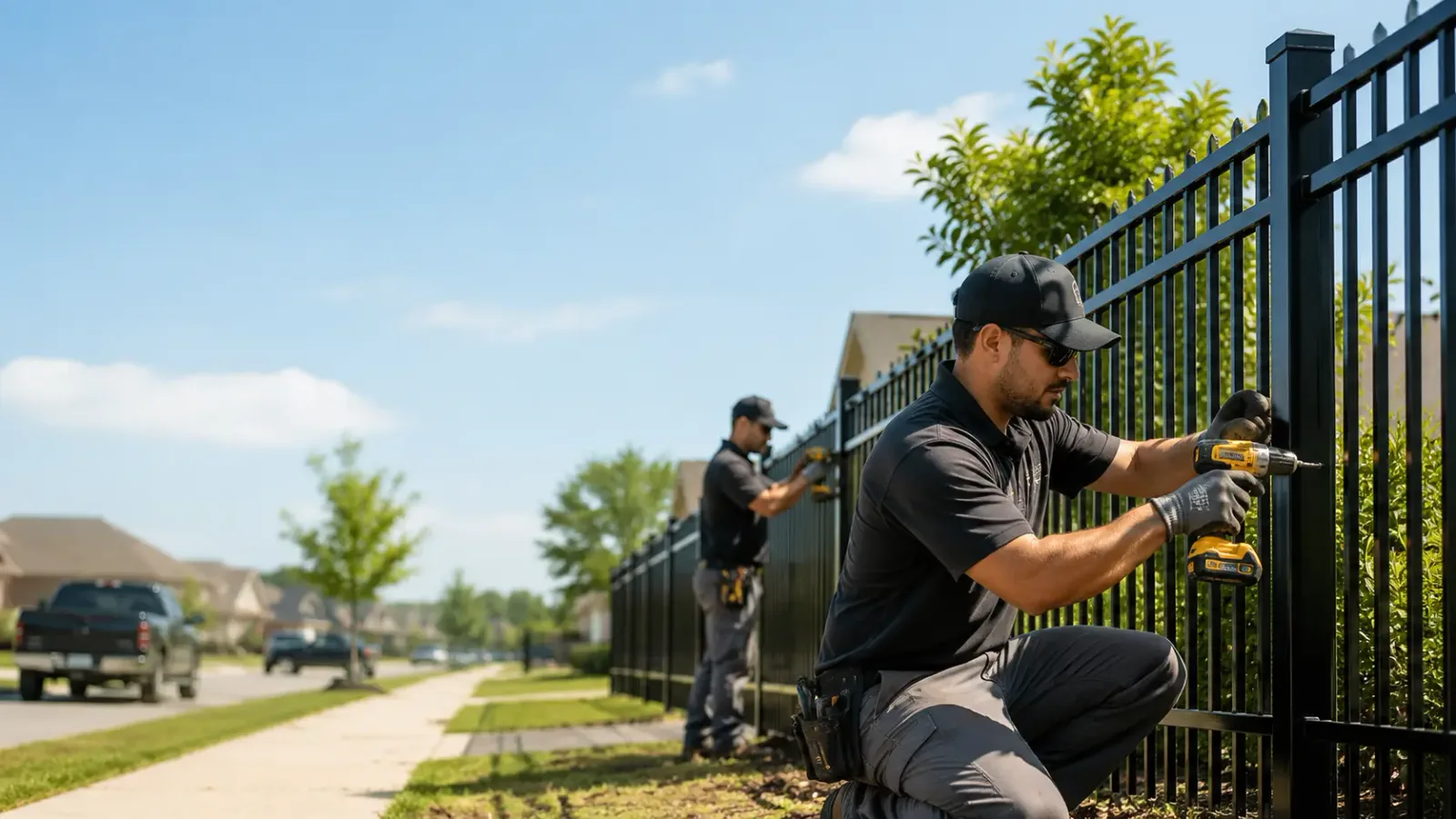 Metal Fence Installation in Campton, KY